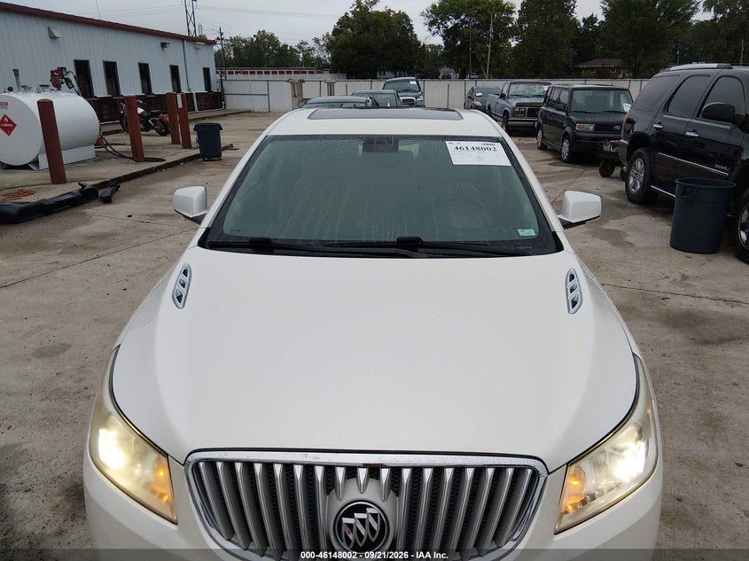 BUICK LACROSSE 2011 VIN 1G4GC5EDXBF347295