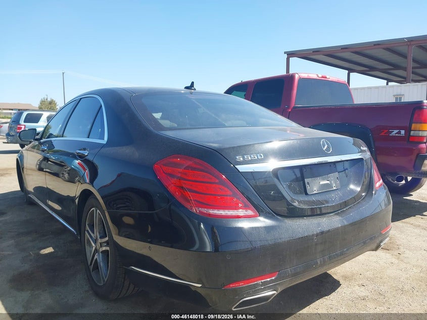Vin: wddug8fb3ga215418, lot: 46647775, mercedes-benz s 550 4matic 20163