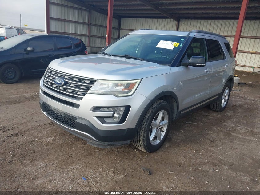 Vin: 1fm5k8dh0hgd99151, lot: 46647778, ford explorer xlt 20172