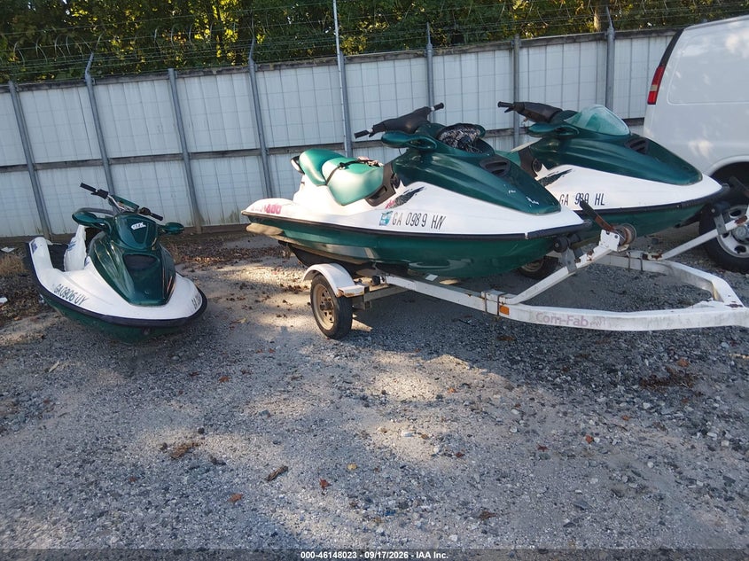 1996 SEA DOO GTX BOMBARDIER auction photo 3