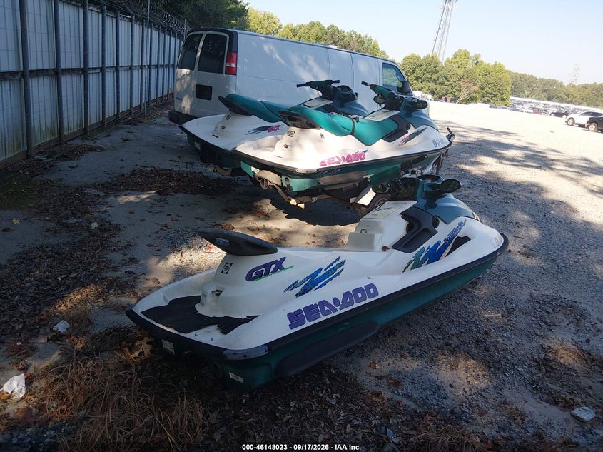 1996 SEA DOO GTX BOMBARDIER auction photo 4