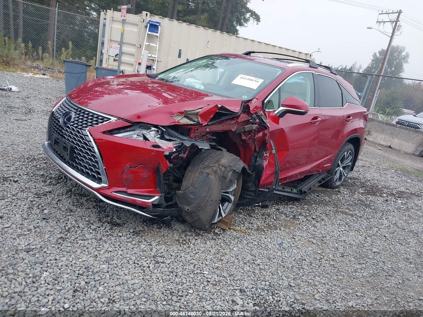Vin: 2t2hgmda8lc056167, lot: 46647787, lexus rx 450h 20202