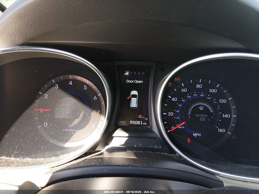 HYUNDAI SANTA FE 2013 VIN 5XYZW3LA9DG106023