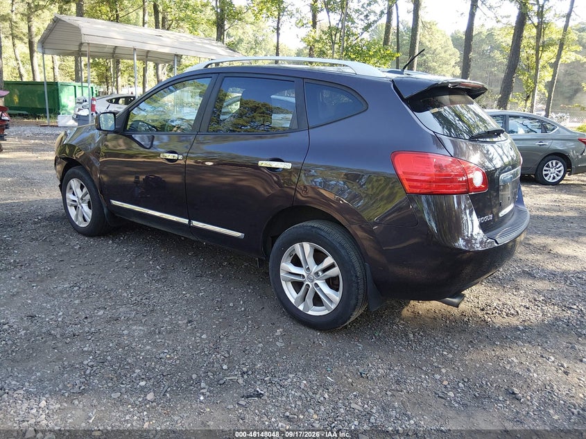 Vin: jn8as5mv7cw361281, lot: 46647805, nissan rogue sv 20123