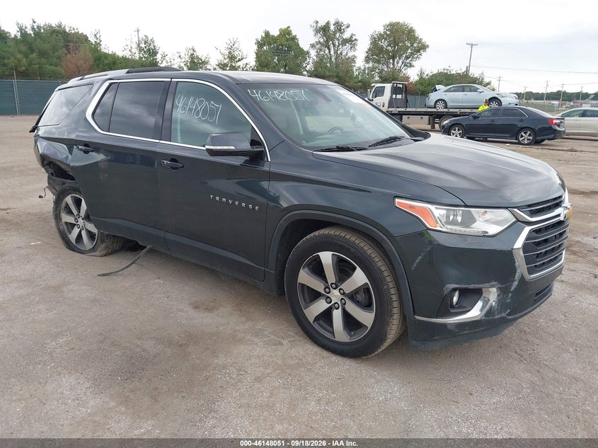 Vin: 1gnerhkw3jj201650, lot: 46647808, chevrolet traverse 3lt 2018 img_1