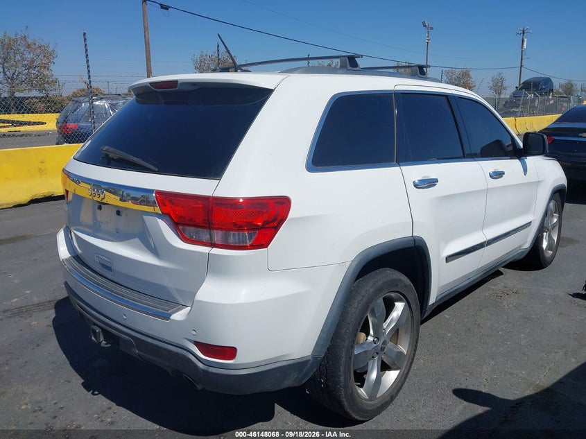 Vin: 1c4rjfct2dc525174, lot: 46647825, jeep grand cherokee overland 20134