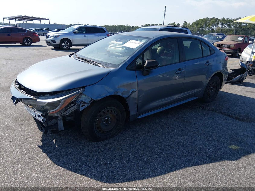 Vin: jtdeprae8lj000505, lot: 46647832, toyota corolla le 20202