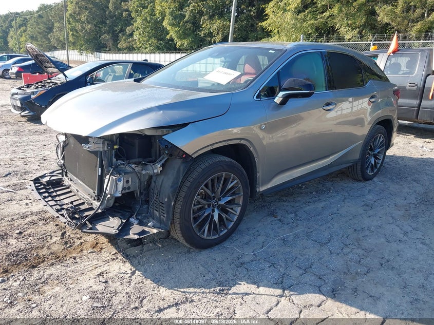 Vin: 2t2yzmda8nc336085, lot: 46647854, lexus rx 350 f sport handling 20222