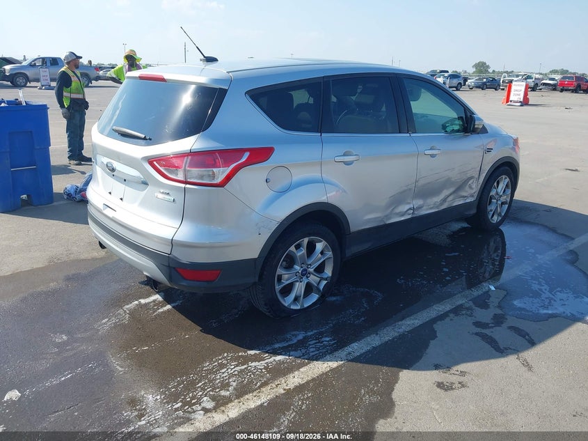 Vin: 1fmcu0h94dua25143, lot: 46647866, ford escape sel 20134