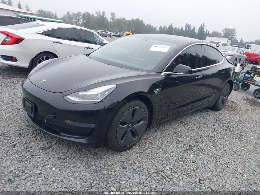 Vin: 5yj3e1ea7kf395854, lot: 46647879, tesla model 3 long range/mid range/standard range/standard range plus 20192