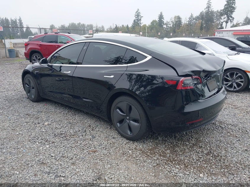 Vin: 5yj3e1ea7kf395854, lot: 46647879, tesla model 3 long range/mid range/standard range/standard range plus 20193