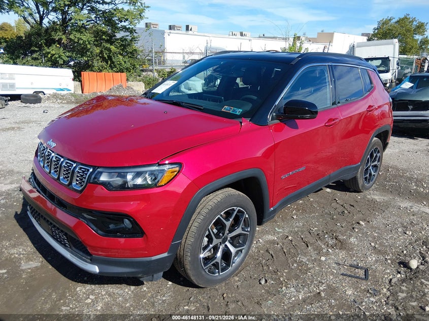 Vin: 3c4njdcn7st517108, lot: 46647887, jeep compass limited 4x4 20252