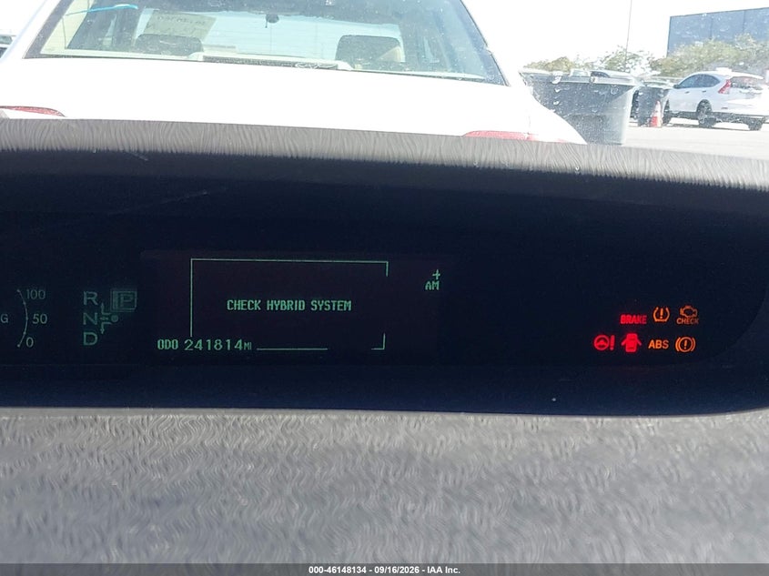 TOYOTA PRIUS 2010 VIN JTDKN3DU1A0107312
