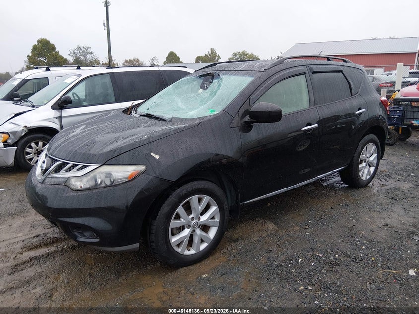 2011 Nissan Murano, Удар спереду, IAAI, VIN JN8AZ1MW1BW154476 — фото 2