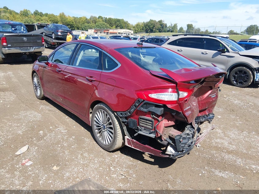 Vin: 3fa6p0k98dr181605, lot: 46647902, ford fusion titanium 20133