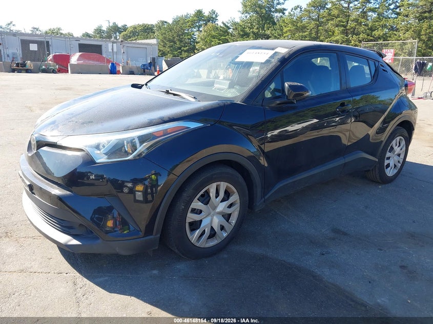 Vin: nmtkhmbx2kr081214, lot: 46647911, toyota c-hr le 20192