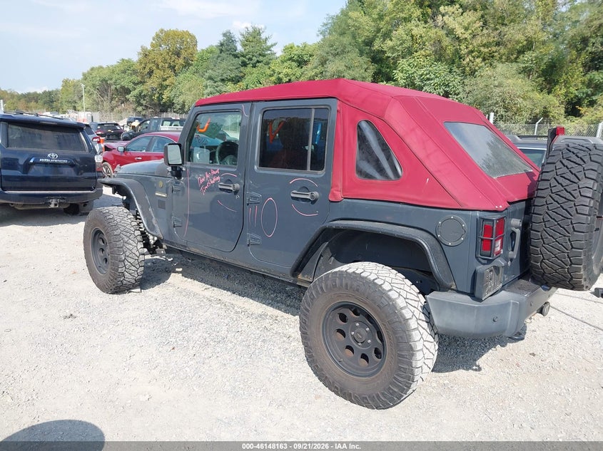 Vin: 1c4bjwdg5hl563121, lot: 46647920, jeep wrangler unlimited freedom 4x4 20173