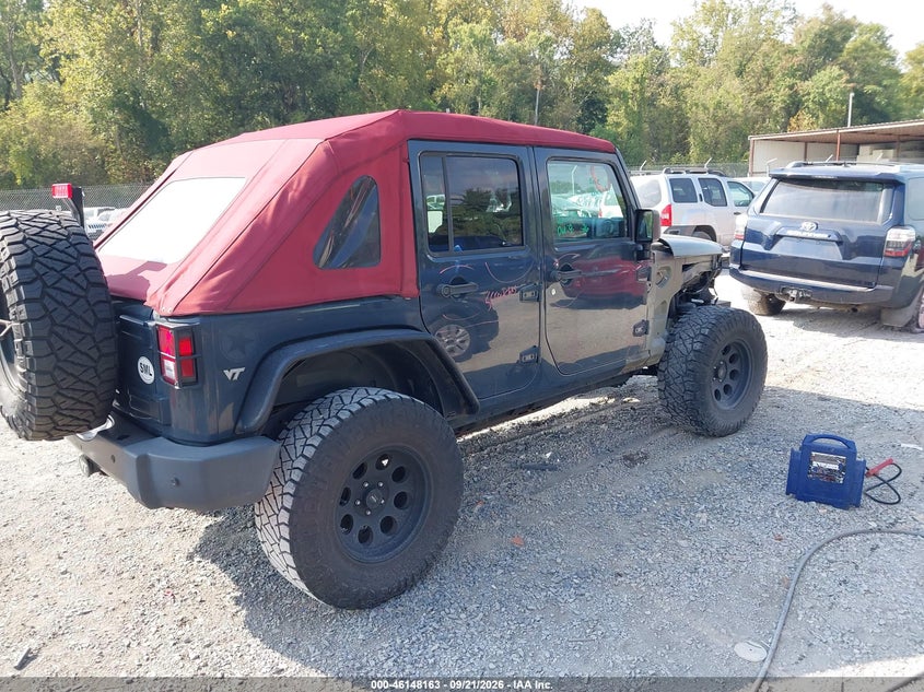 Vin: 1c4bjwdg5hl563121, lot: 46647920, jeep wrangler unlimited freedom 4x4 20174