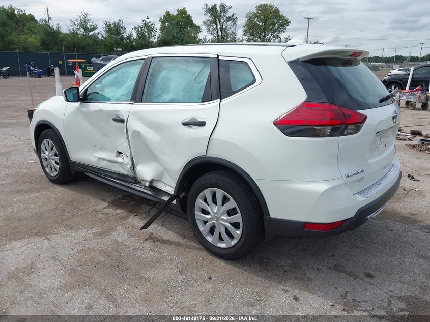Vin: 5n1at2mt4hc746047, lot: 46647931, nissan rogue s 20173