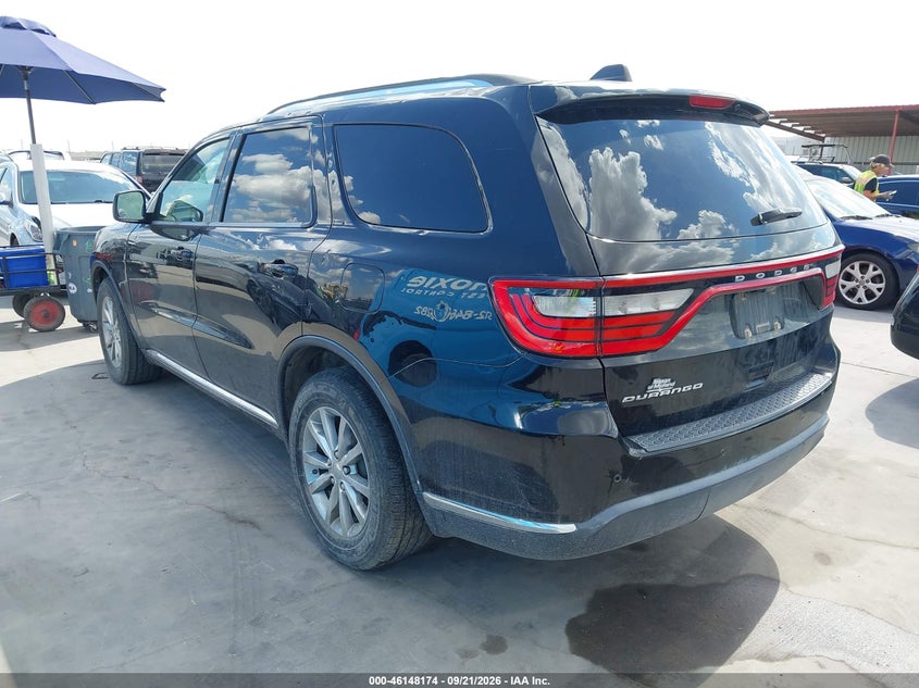 Vin: 1c4rdhag1hc833483, lot: 46647932, dodge durango sxt rwd 20173