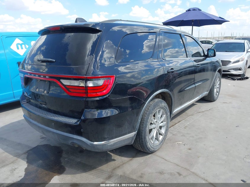 Vin: 1c4rdhag1hc833483, lot: 46647932, dodge durango sxt rwd 20174