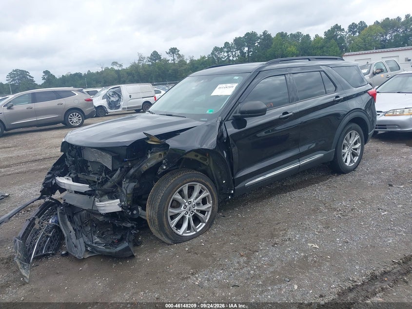 Vin: 1fmsk8dh8rga22510, lot: 46647966, ford explorer xlt 20242