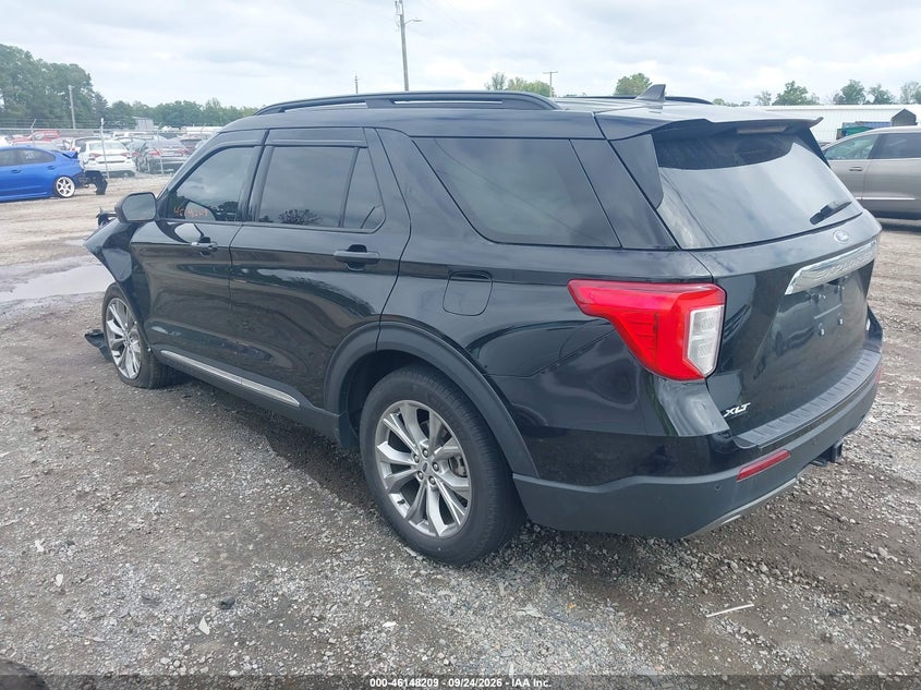 Vin: 1fmsk8dh8rga22510, lot: 46647966, ford explorer xlt 20243