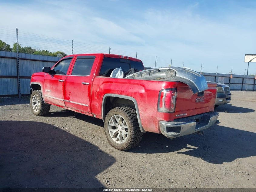 Vin: 3gtu2nec2hg267773, lot: 46647972, gmc sierra 1500 slt 20173