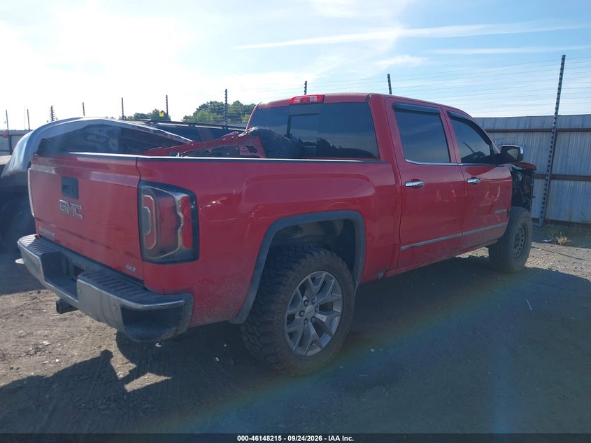 Vin: 3gtu2nec2hg267773, lot: 46647972, gmc sierra 1500 slt 20174