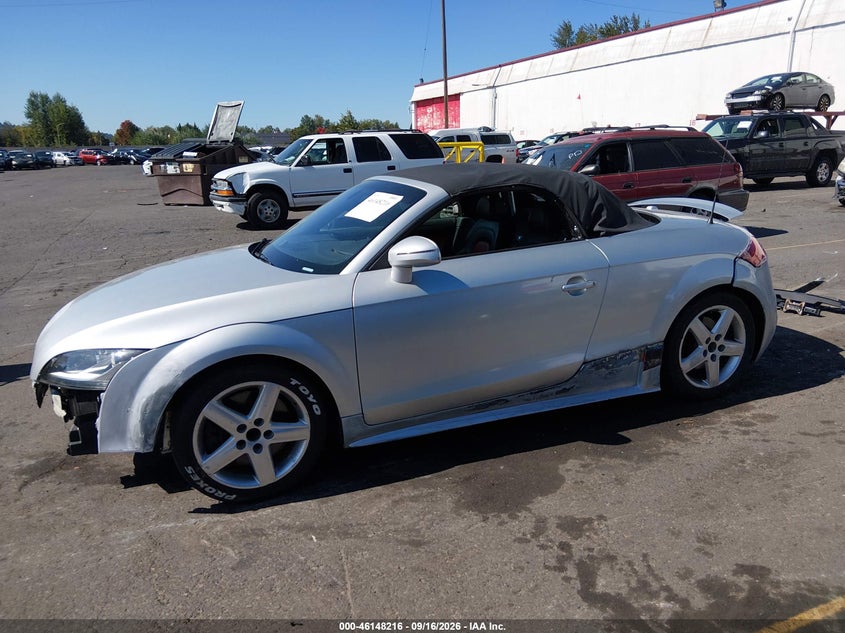 AUDI TT 2008 VIN TRURD38J281041591