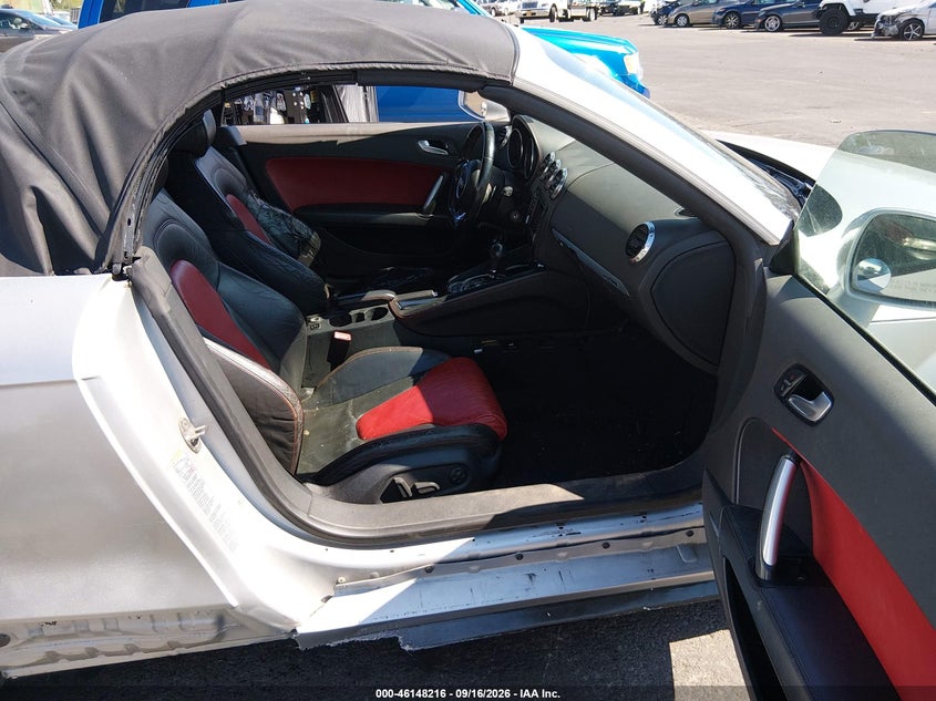 AUDI TT 2008 VIN TRURD38J281041591