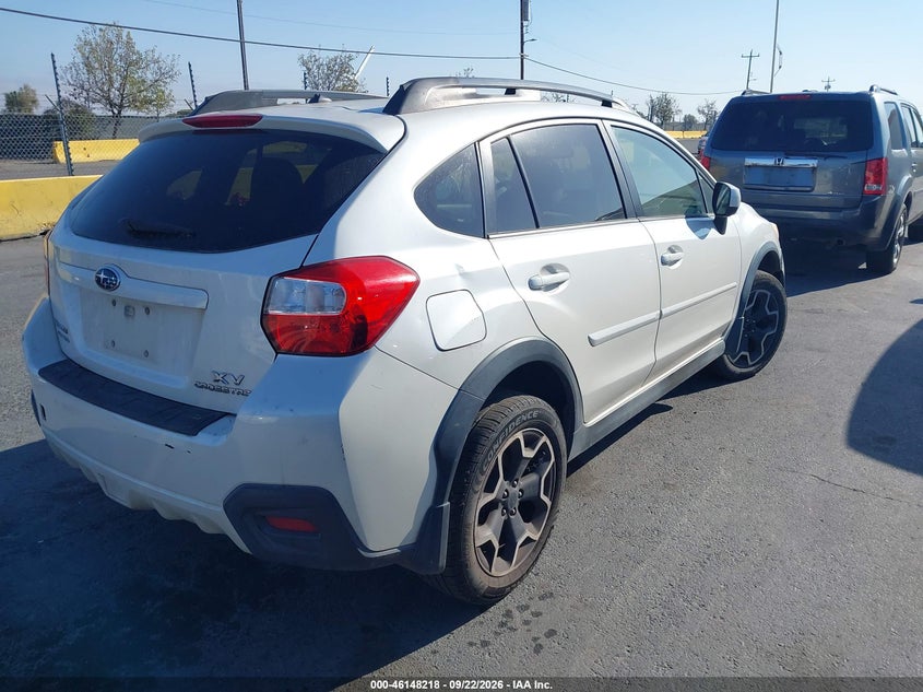 Vin: jf2gpavc1e8263806, lot: 46647975, subaru xv crosstrek 2.0i premium 20144