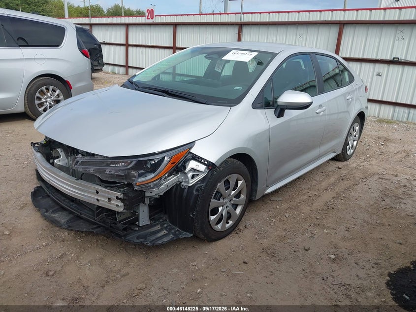 Vin: 5yfb4mde0tp417039, lot: 46647982, toyota corolla le 20262