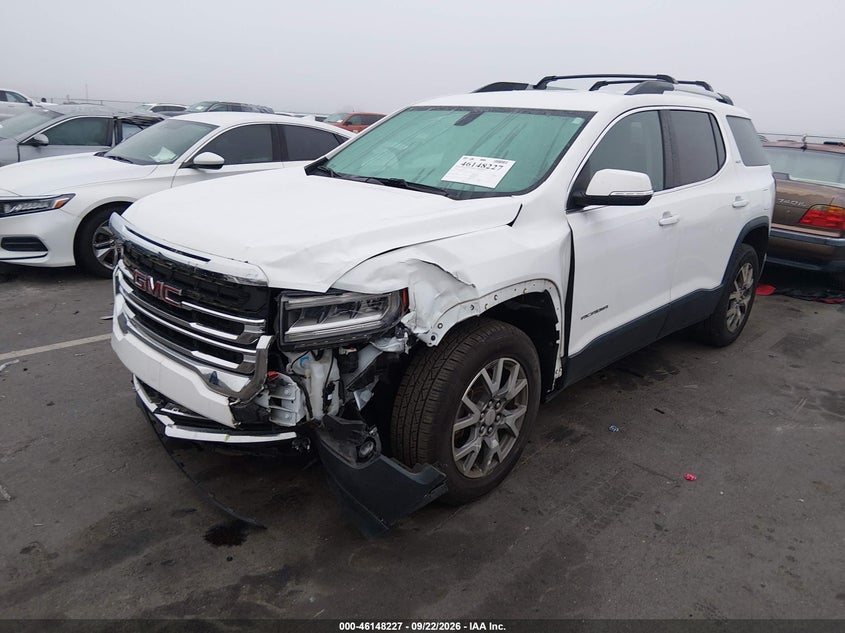 Vin: 1gkknmls3lz117333, lot: 46647984, gmc acadia fwd slt 20202