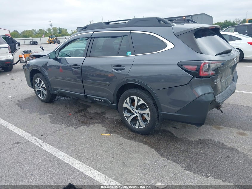 Vin: 4s4btalc7l3269932, lot: 46647994, subaru outback limited 20203