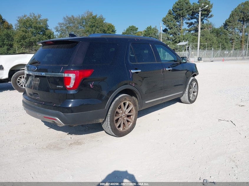 Vin: 1fm5k8f88ggc13769, lot: 46648013, ford explorer limited 20164