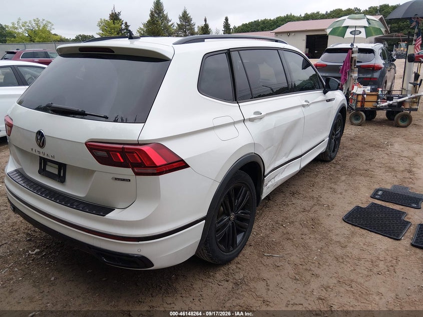Vin: 3vv8b7ax3nm121564, lot: 46648021, volkswagen tiguan 2.0t se r-line black 20224