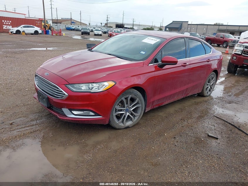 Vin: 3fa6p0g72hr413127, lot: 46648025, ford fusion s 20172
