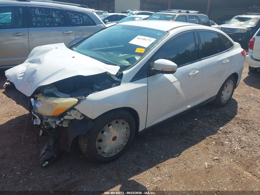 Vin: 1fadp3f20dl112444, lot: 46648030, ford focus se 20132
