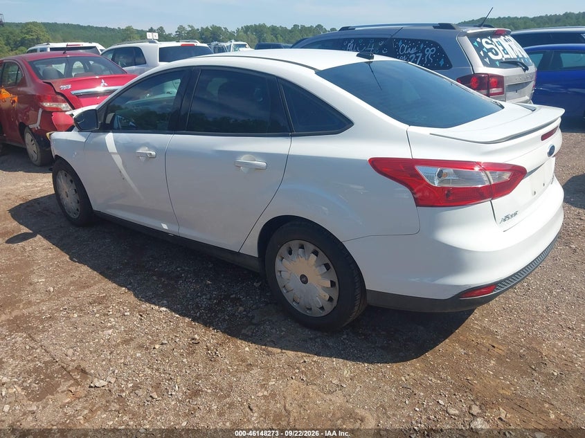 Vin: 1fadp3f20dl112444, lot: 46648030, ford focus se 20133