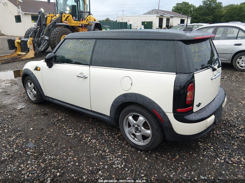 Vin: wmwml3c50atx36760, lot: 46648036, mini cooper clubman 20103