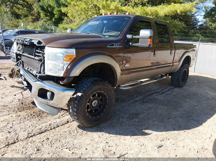 Vin: 1ft7w2bt7cea21273, lot: 46648043, ford f-250 lariat 20122