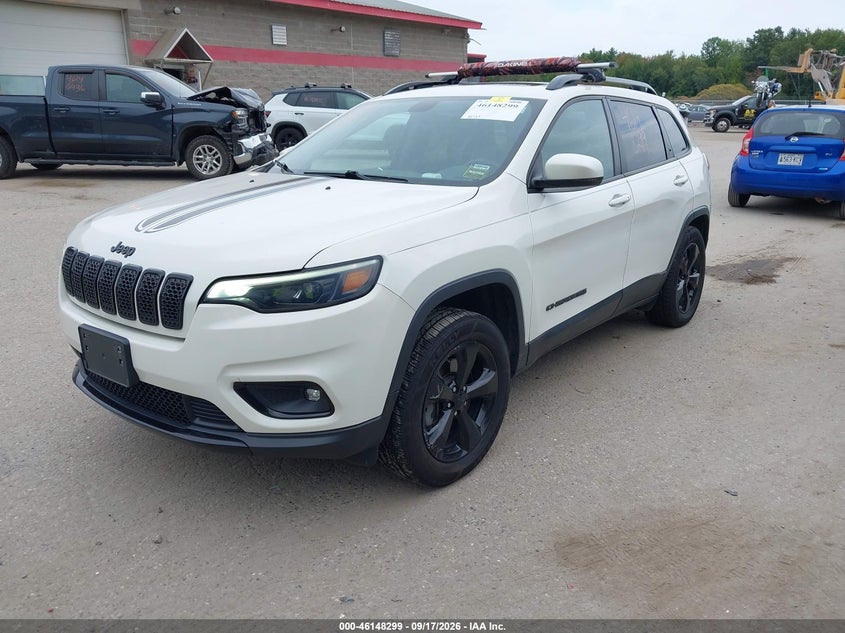 Vin: 1c4pjmln1kd378480, lot: 46648056, jeep cherokee altitude 4x4 20192