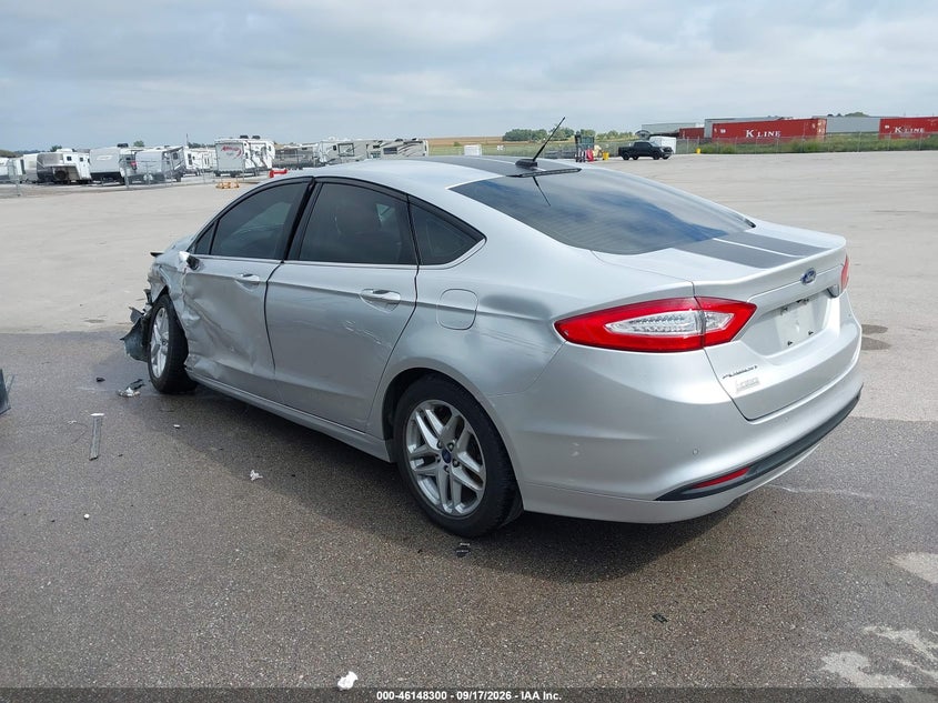 Vin: 3fa6p0h76gr133191, lot: 46648057, ford fusion se 20163