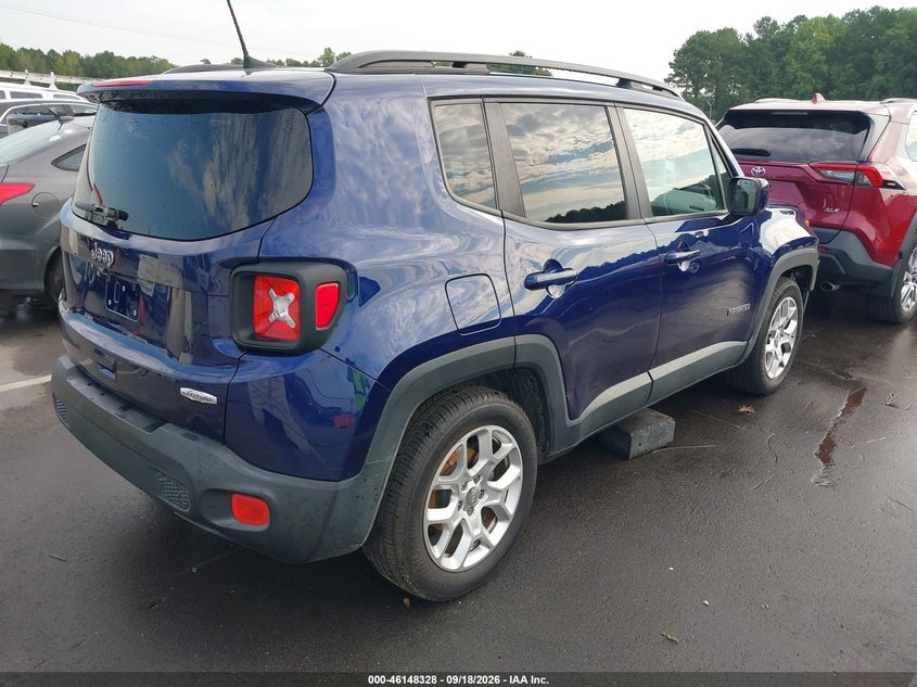 Vin: zaccjabb1jpj70052, lot: 46648085, jeep renegade latitude fwd 20184
