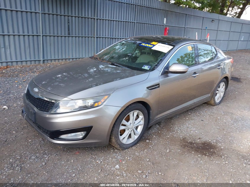 Vin: 5xxgn4a76dg224106, lot: 46648113, kia optima ex 20132