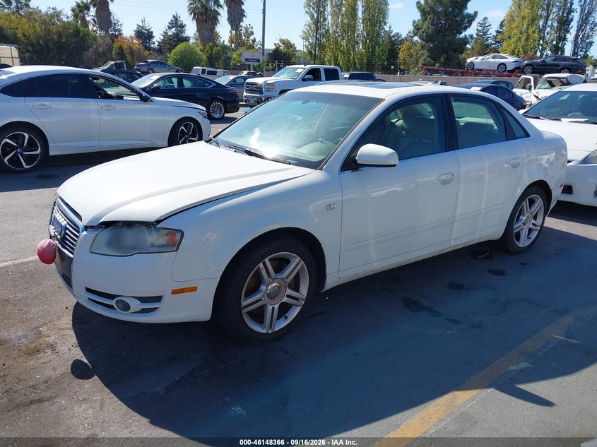AUDI A4 2006 VIN WAUDF78E76A158442