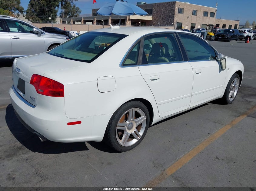AUDI A4 2006 VIN WAUDF78E76A158442