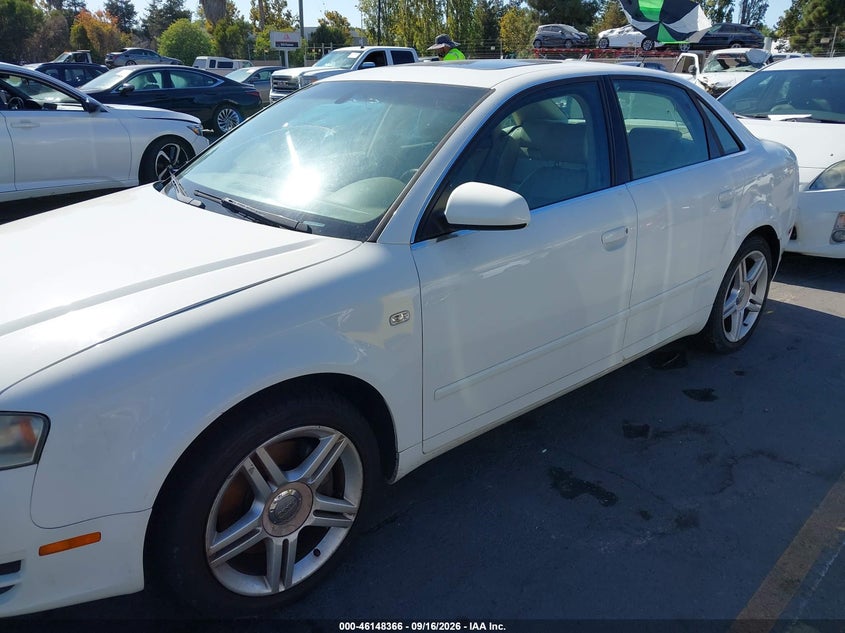 AUDI A4 2006 VIN WAUDF78E76A158442
