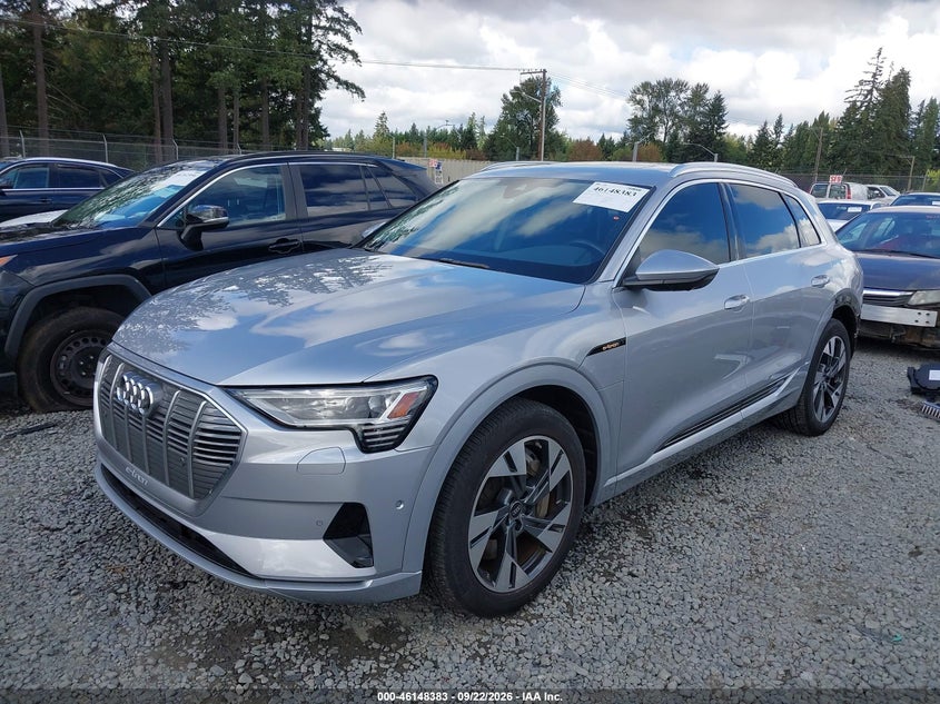 Vin: wa1laage4nb025832, lot: 46648140, audi e-tron premium plus quattro 20222